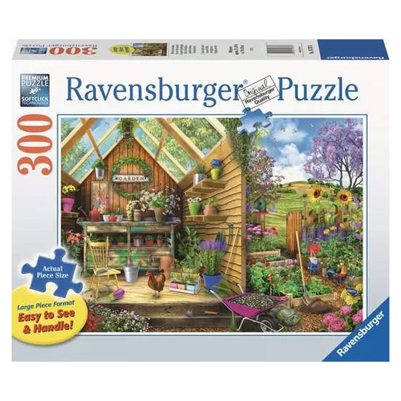 Ravensburger Gardener’s Getaway 300 pc Puzzle Large Format