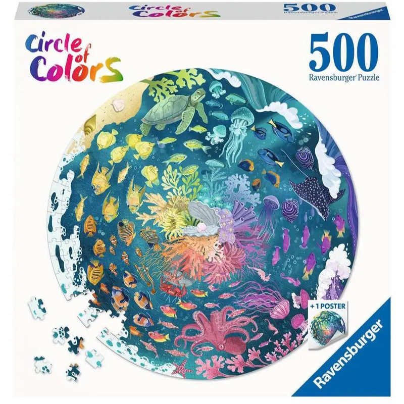 Ravensburger Ocean Circular 500 pc Puzzle