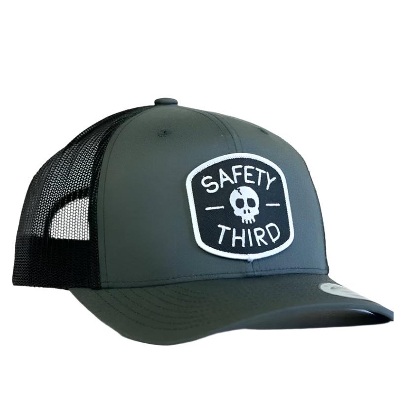 Safety Third Charcoal/Black Hat