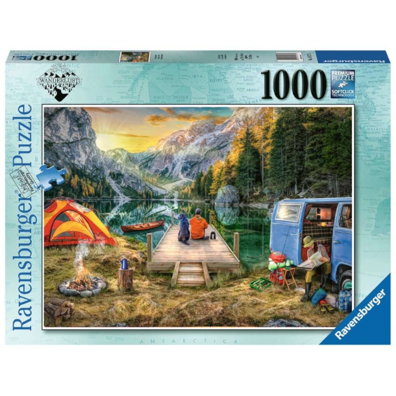 Calm Campsite  1000pc puzzle