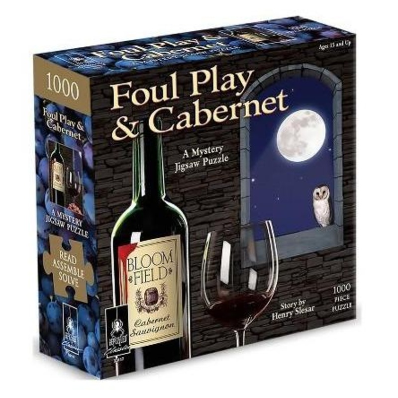 Classic Mystery Jigsaw Puzzles Foul Play & Cabernet 1000pc