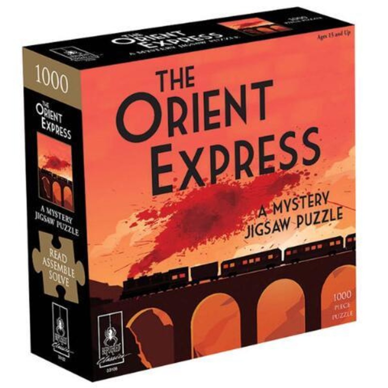 Classic Mystery Jigsaw Puzzles Orient Express 1000 pc