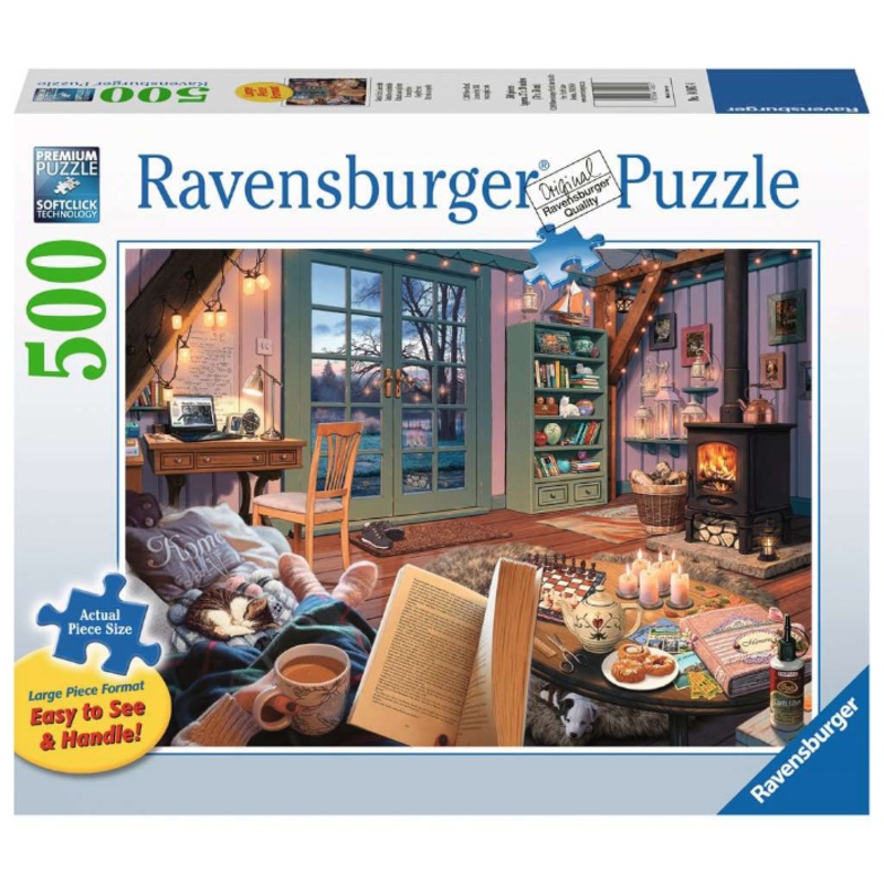 Cozy Retreat 500pc large format puzzle