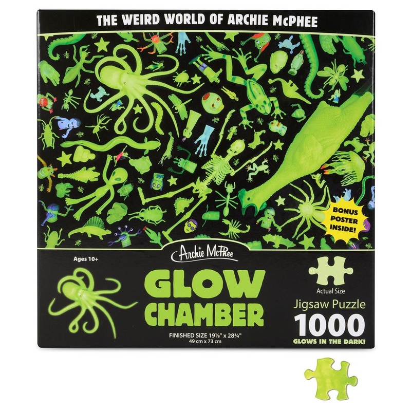 Glow Chamber Weird  – glow in dark 1000 pc Puzzle