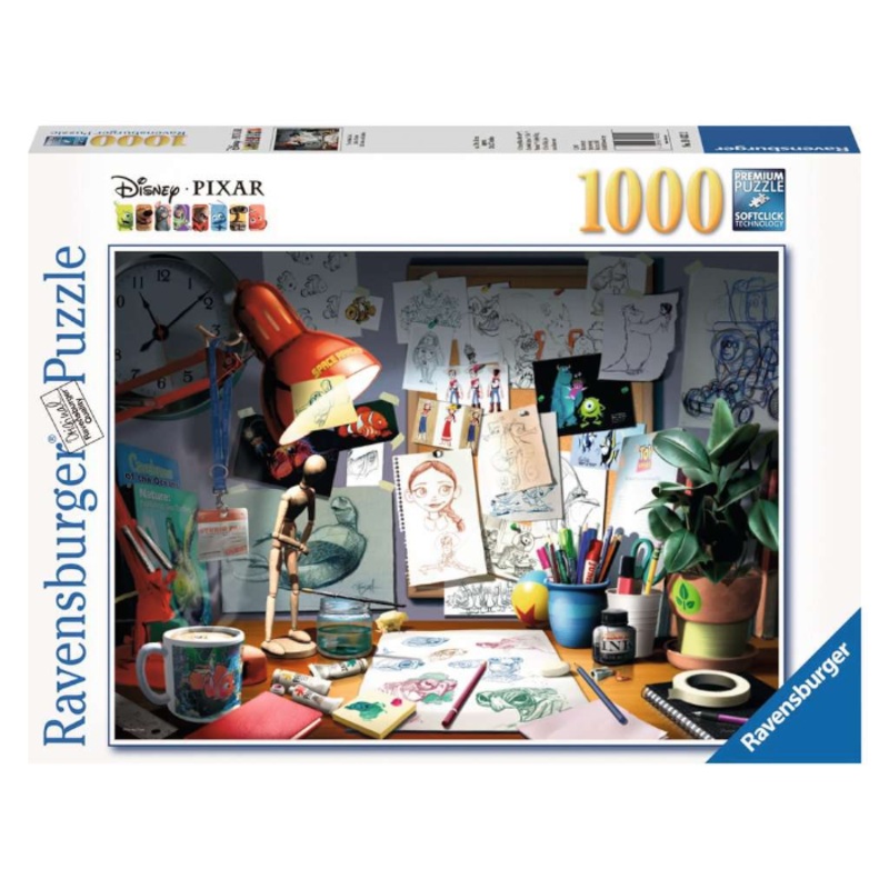 The Artist’s Desk 1000 pc Puzzle