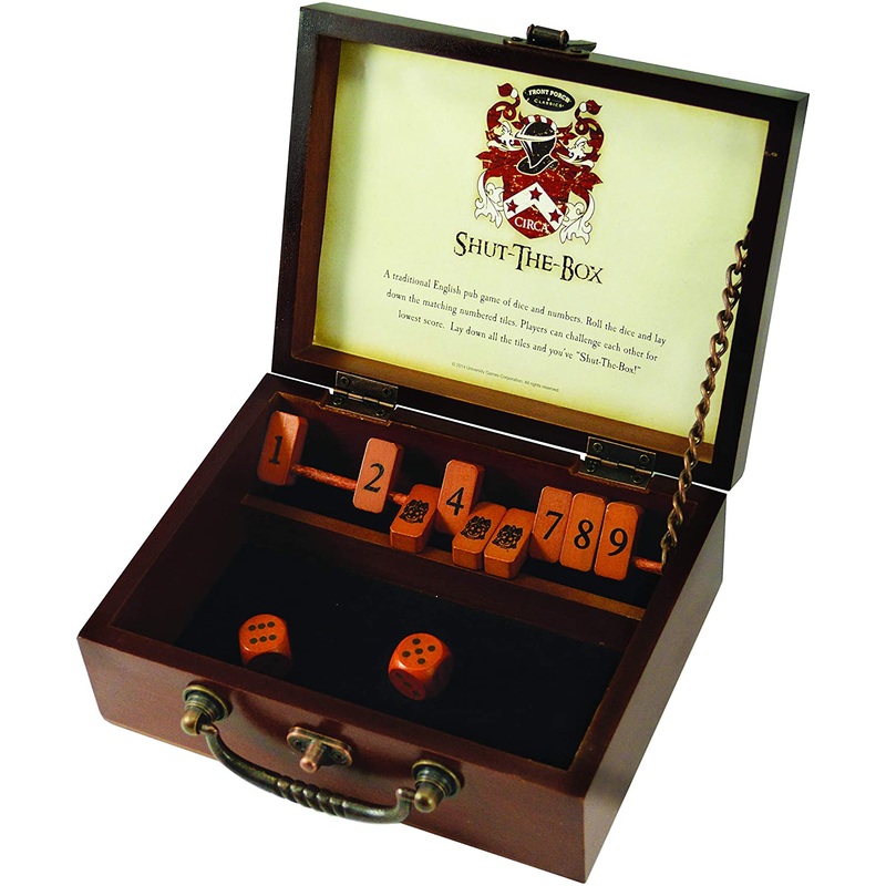 Vintage Shut-The-Box Game
