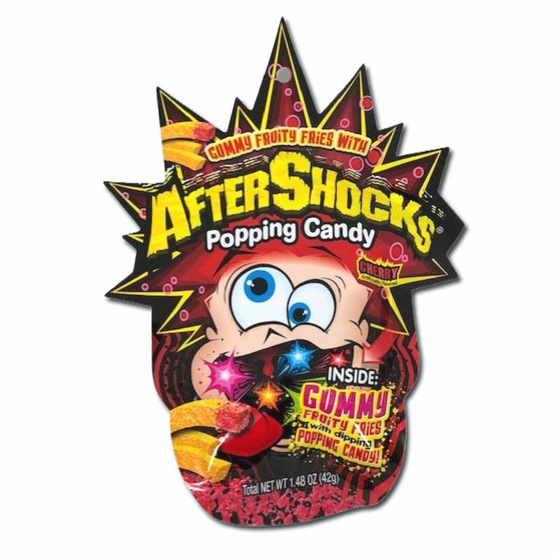 AffterShocks Popping Candy Gummy Fries