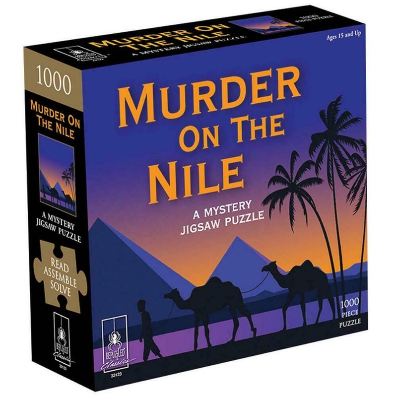 Classic Mystery Jigsaw Puzzles Murder on the Nile 1000pc