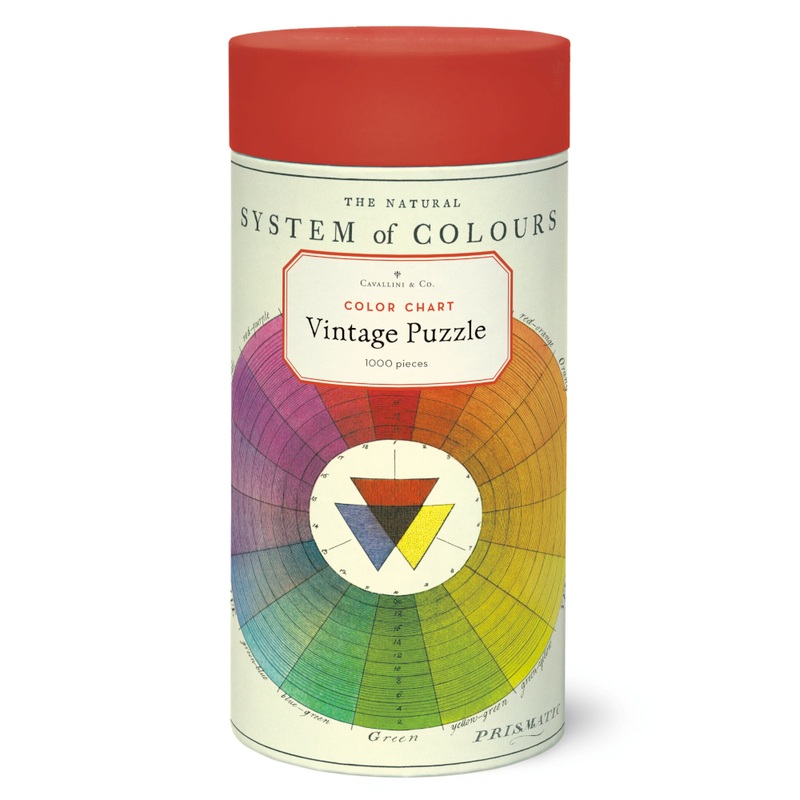 Color Wheel Chart 1000 Piece Puzzle
