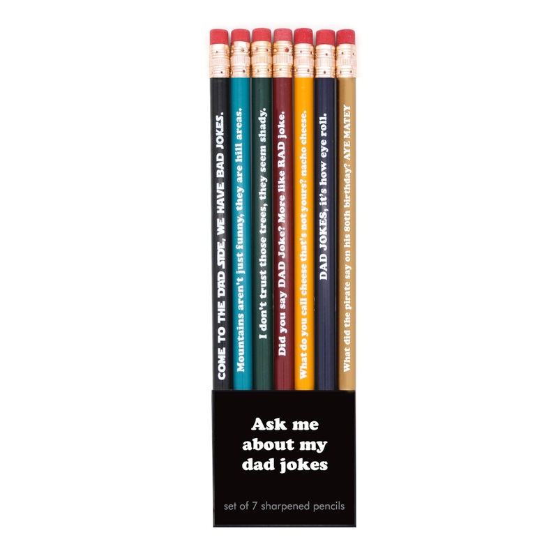 Funny #Dadjokes Pencil Set