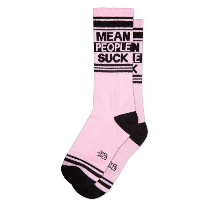 Mean People Suck Gym Socks
