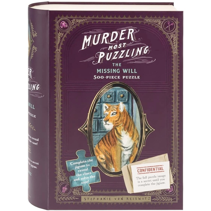 Murder Most Puzzling The Missing Will 500-Piece Puzzle