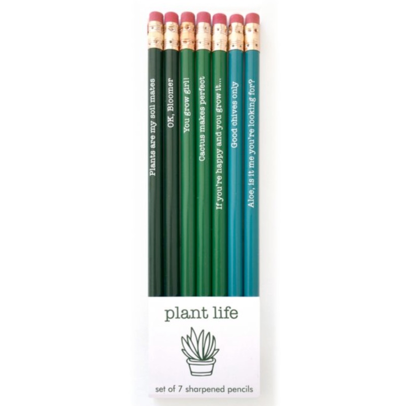 Plant Life Set of Pencils
