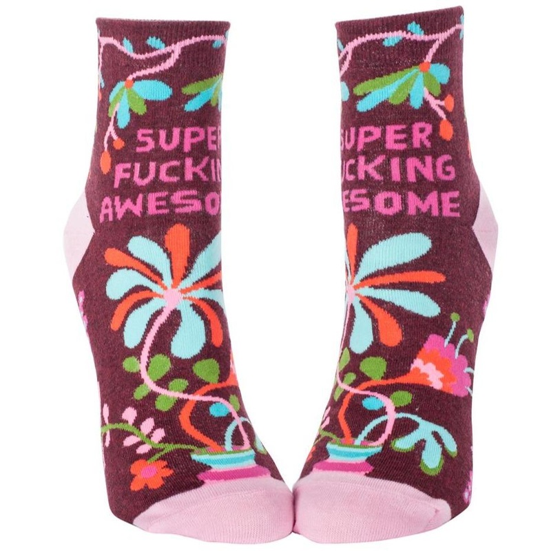 Super F-ing Awesome  Women’s Ankle Socks