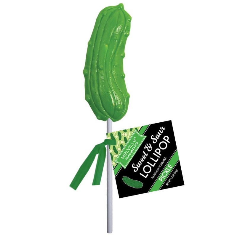 Sweet & Sour Pickle Lollipop