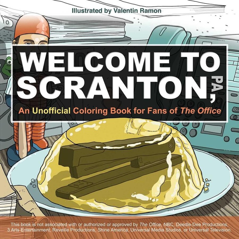Welcome to Scranton – Unofficial Coloring Book for Fans of The Office