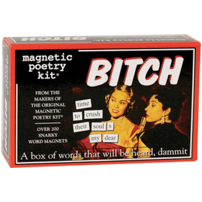 Bitch Magnetic Poetry