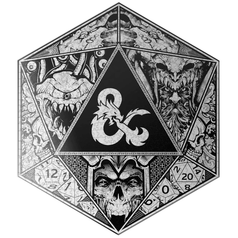 Dungeons And Dragons 750pc Jigsaw