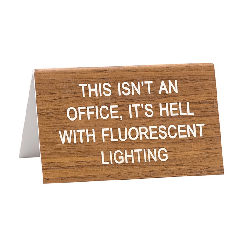 Hell with Fluorescent Lighting