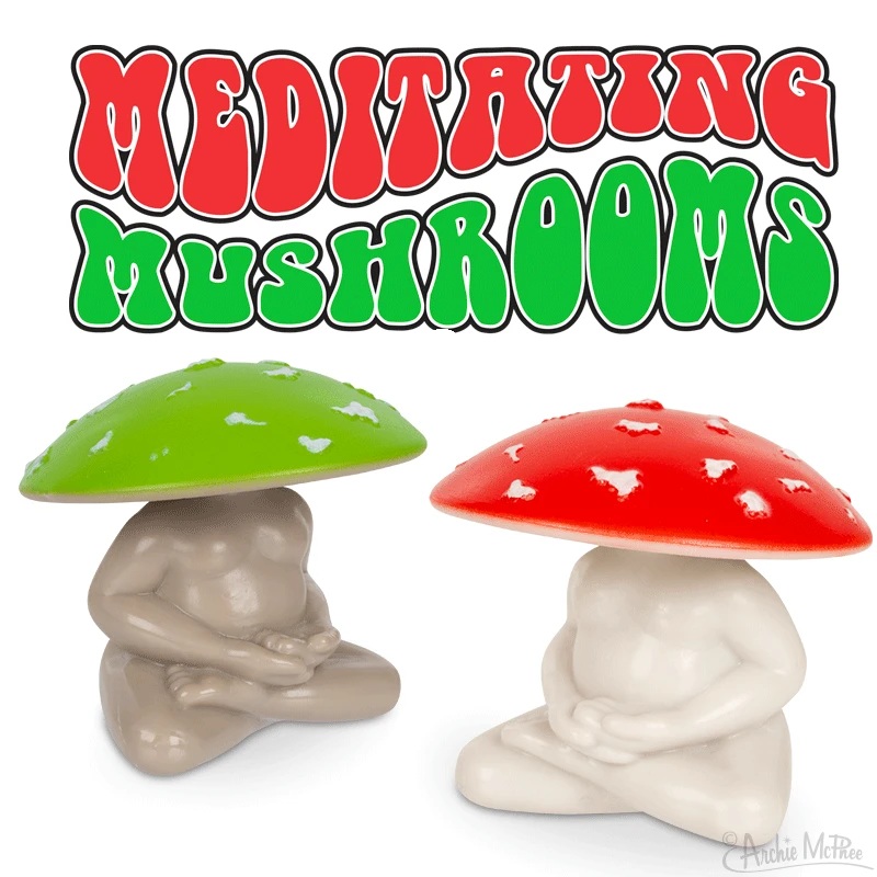 Meditating Mushroom – 1pc