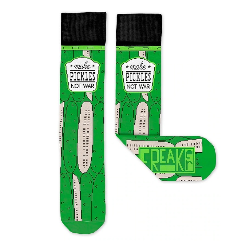 Pickles Not War Socks