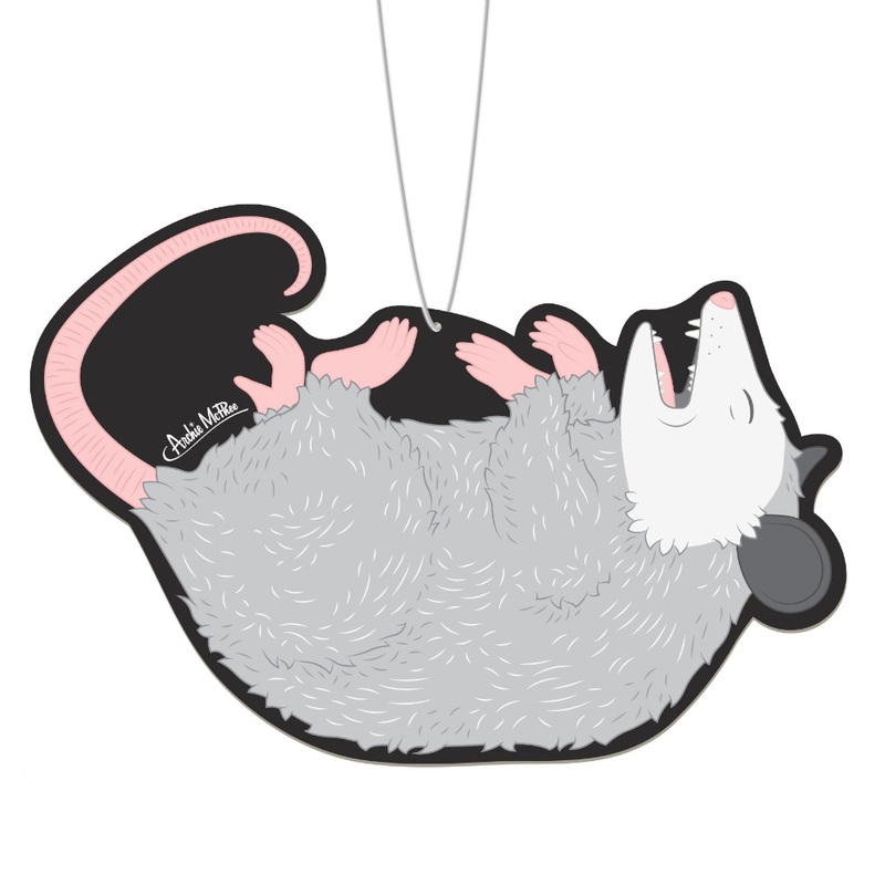 Possum Playing Dead Air Freshener
