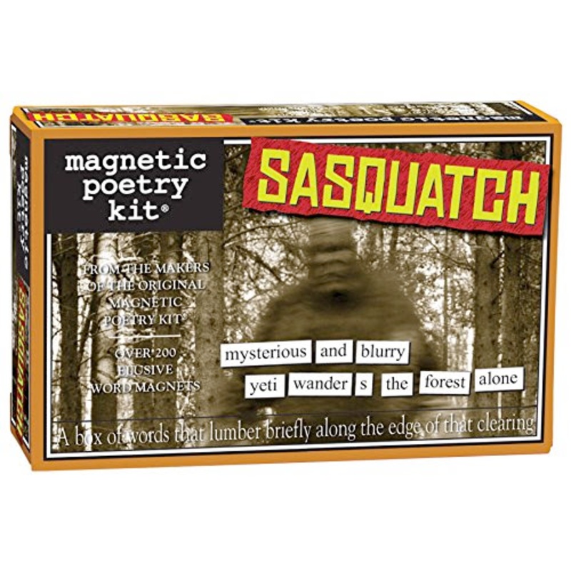 Sasquatch Bigfoot Magnetic Poetry