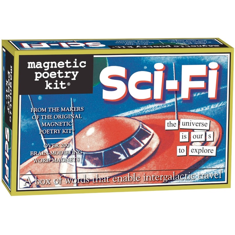 Sci-Fi Magnetic Poetry-