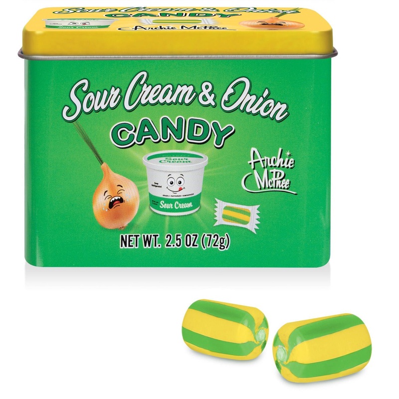 Sour Cream & Onion Candy Tin