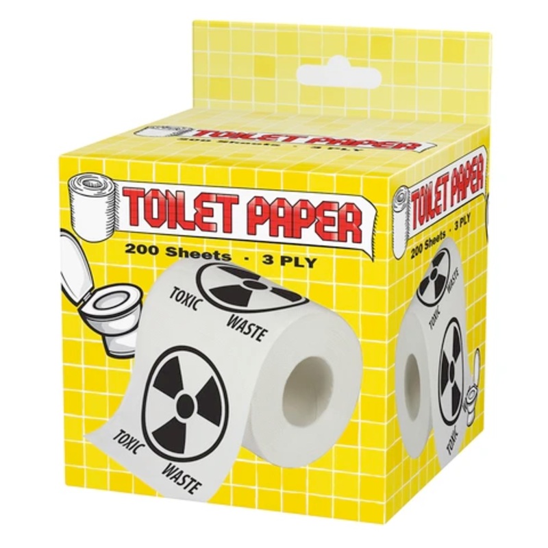 Toxic Waste Toilet Paper