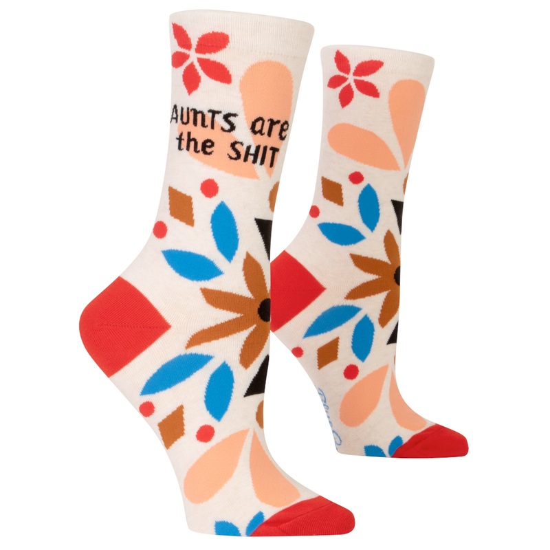 Aunts Are The Shit Women’s Crew Socks