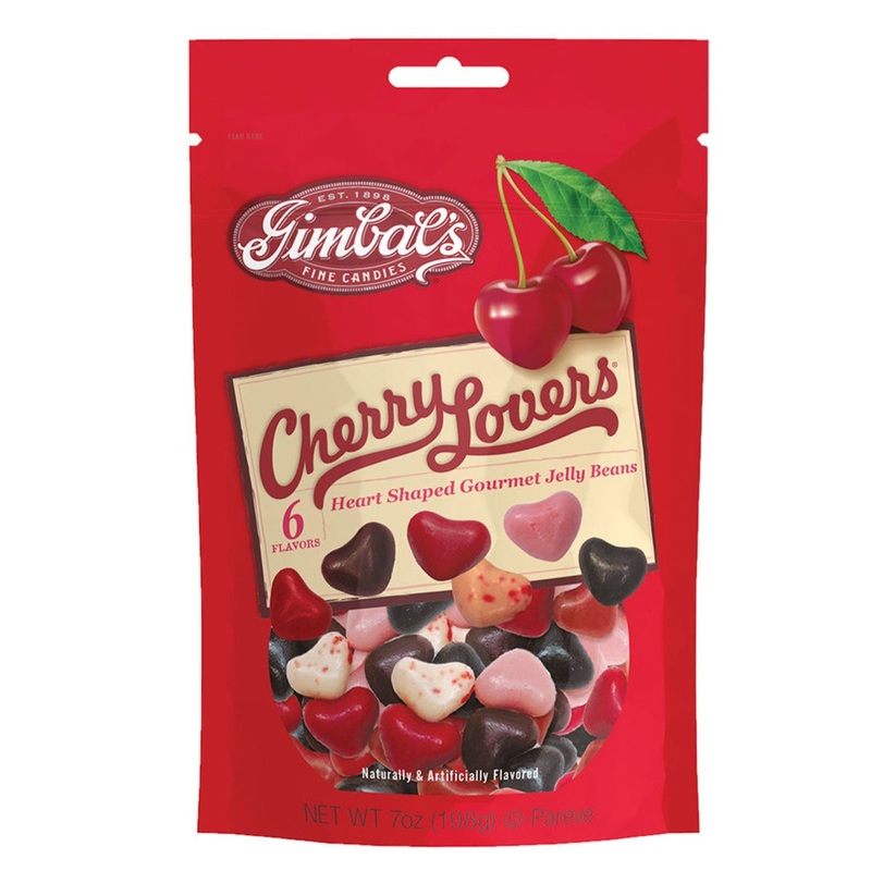 Cherry Lovers Gourmet Jelly Beans 7 oz bag