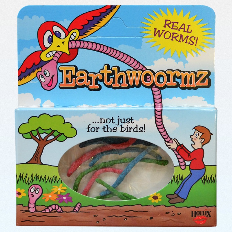Earthwoormz – Candy Coated Real Worms