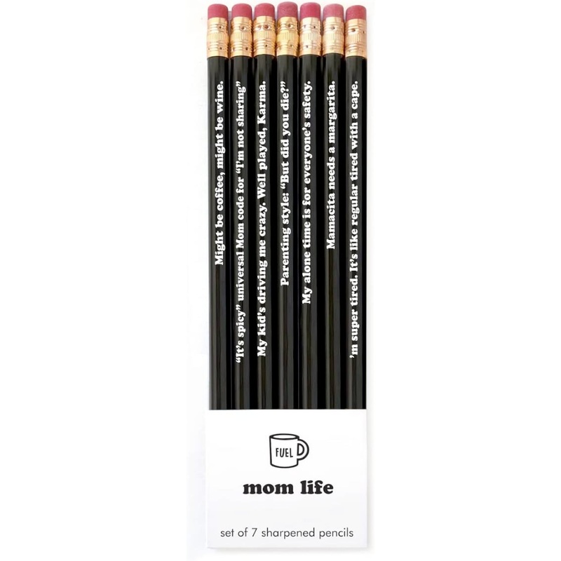 Funny Mom Life Pencil Set