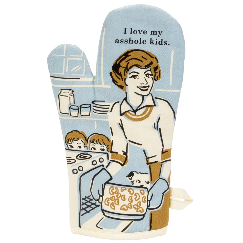 I Love My Asshole Kids Oven Mitt