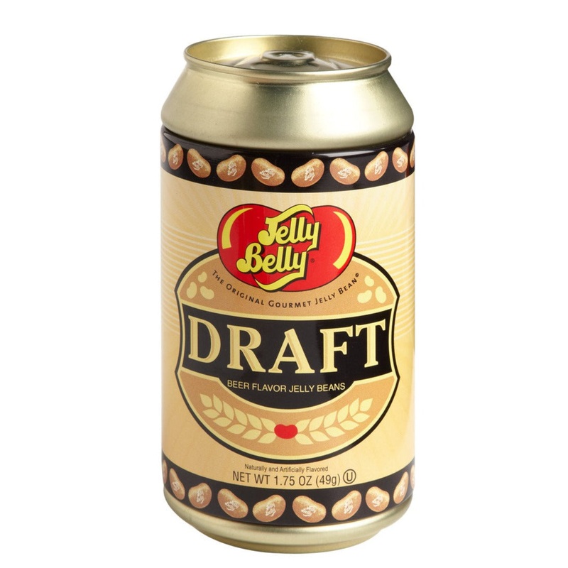 Jelly Belly Draft Beer Can Tin 1.75 oz