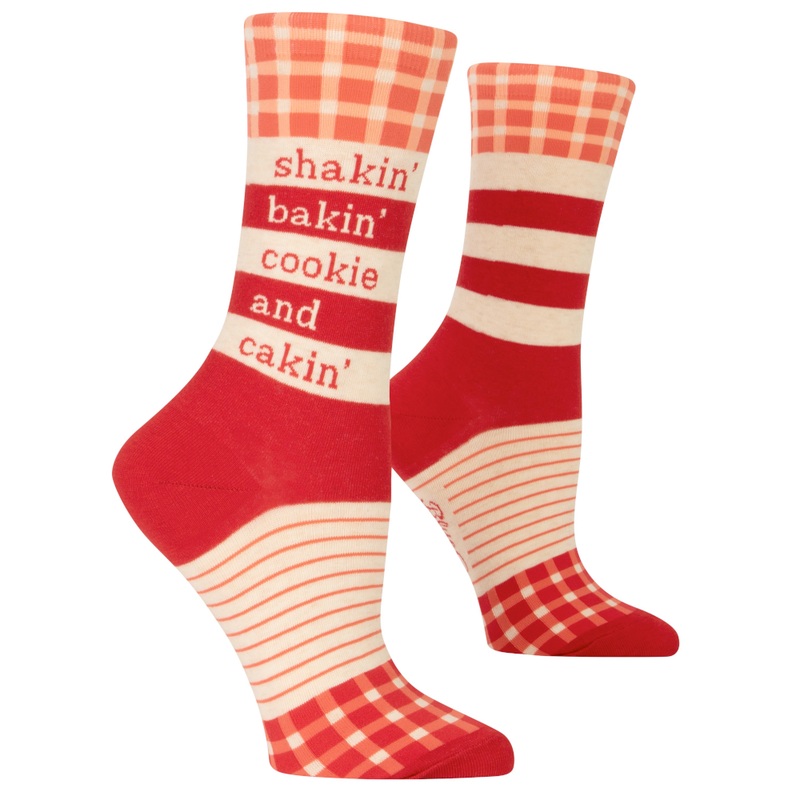 Shakin’, Bakin’, Cookie, & Cakin’ Women’s Crew Socks