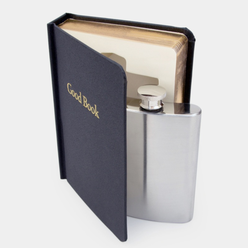The Good Book – hidden flask