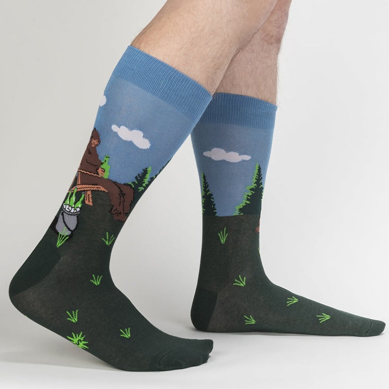 Bigfoot Bucket List Men’s Socks