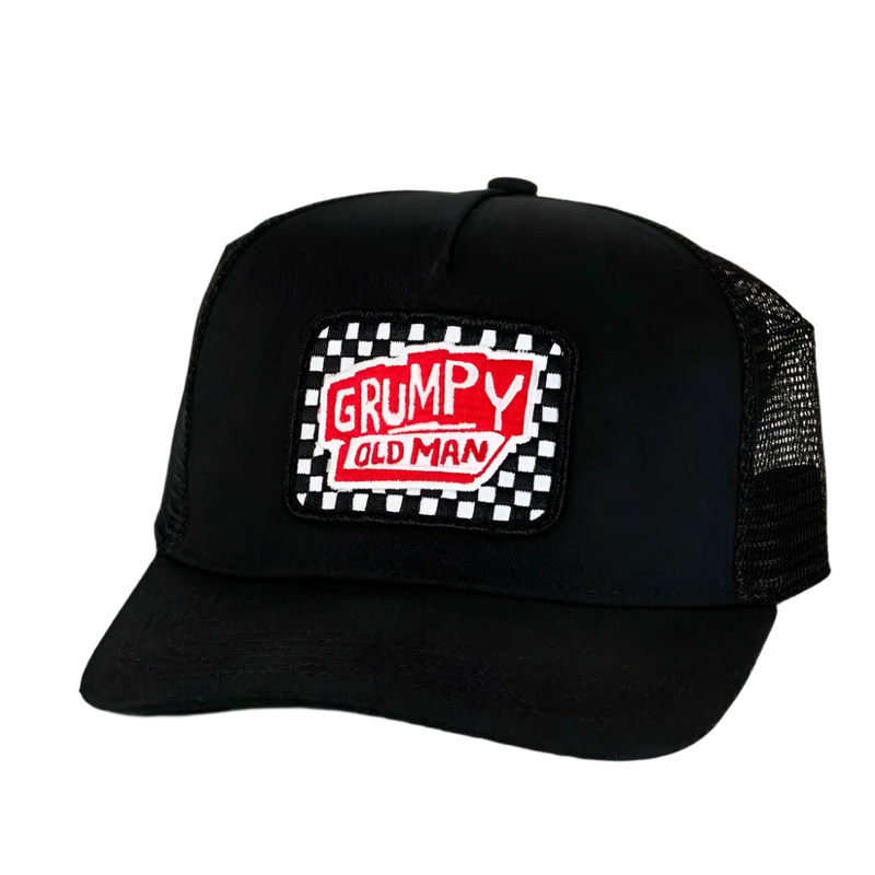 Grumpy Old Man Trucker Hat