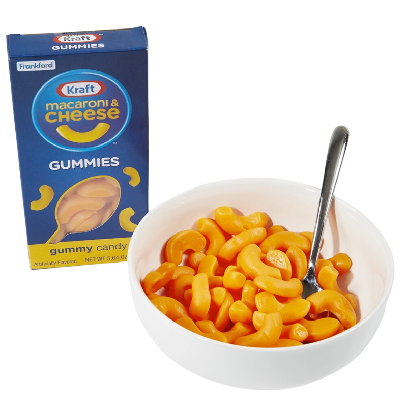 Gummy Kraft Mac and Cheese
