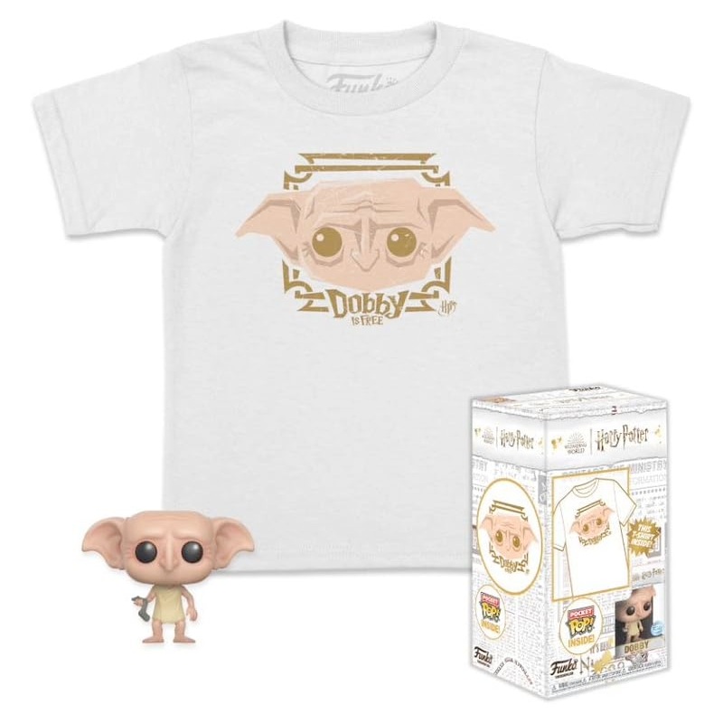 Harry Potter FREE Dobby Youth Shirt + Pocket Pop