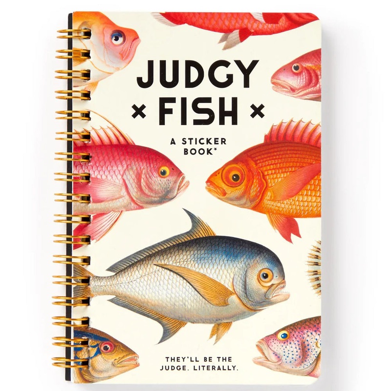 Judgy Fish Sticker Book