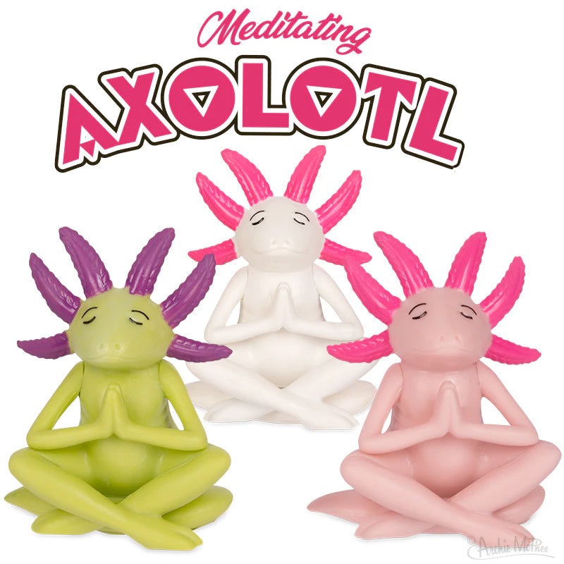 Meditating Axolotl – 1 random color
