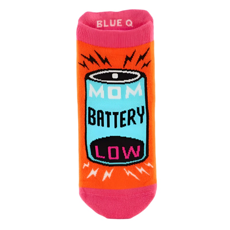 Mom Battery Sneaker Socks