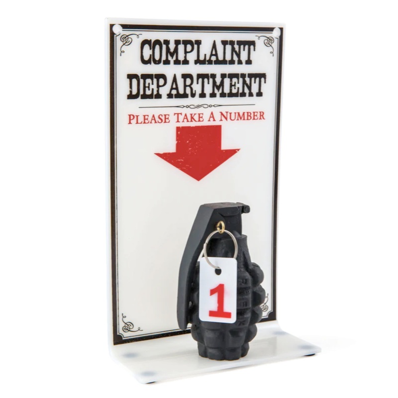 The Complaint Dept Sign