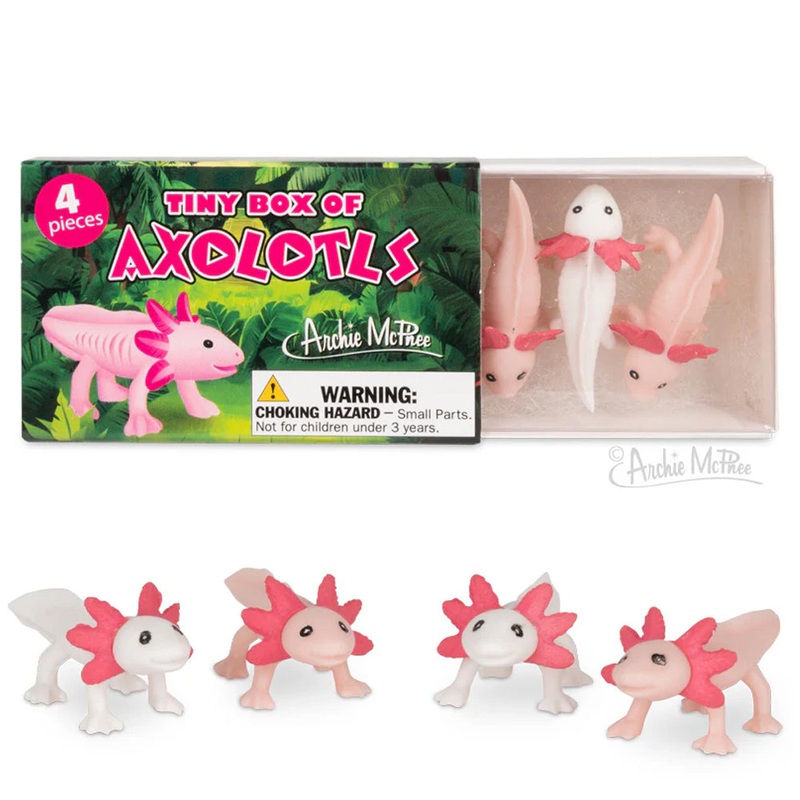 Tiny Tiny Box of Axolotls