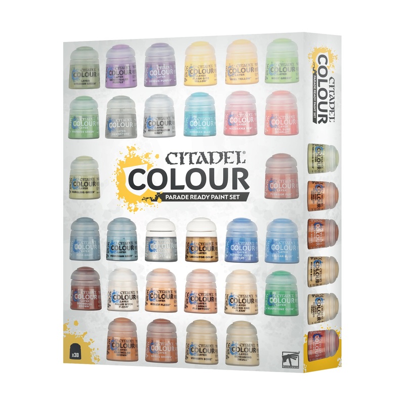 Warhammer Citadel Colour: Parade Ready Paint Set