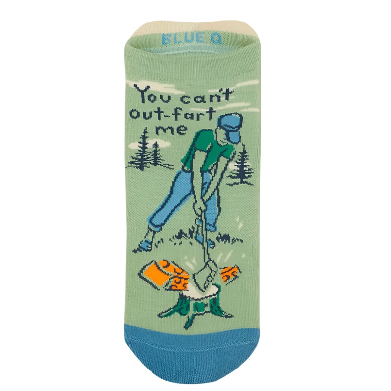 You Can’t out-Fart me Sneaker Socks