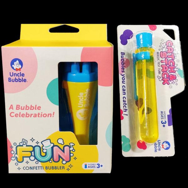 Confetti and Touchable Bubble Set
